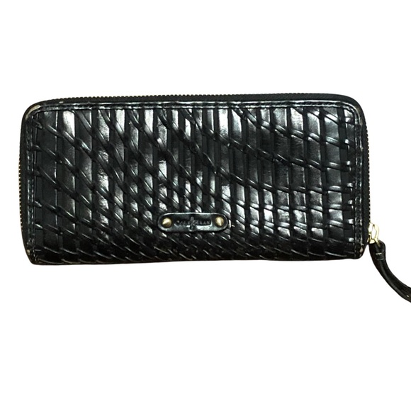 Cole Haan Genevieve Leather Zip Around Wallet - Picture 1 of 12